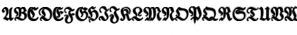 TypographerFraktur Contour Regular Font TypographerFraktur Contour Regular Font