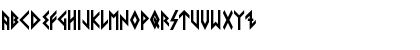 VIKING, YOUNGER Runes Bold Regular Font