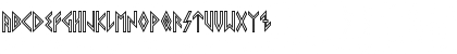 VIKING, YOUNGER Runes Regular Font