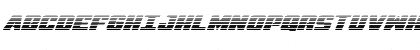 Virgin Hybrid Scanlines Regular Font