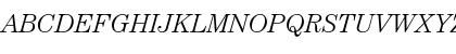 Century Light SSi Light Italic Font