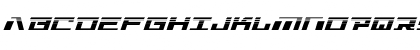 War Machine Halftone Italic Font