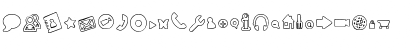 Web Tools Outline Regular Font