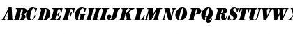 CenturyBlackCondSSK Italic Font CenturyBlackCondSSK Italic Font