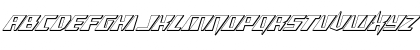 X-Racer 3D Italic Italic Font