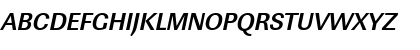 URWLinearTNar Bold Oblique Font