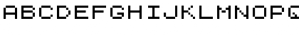 ZX81 VDU Regular Font