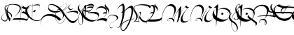 1413 Cursive Regular Font