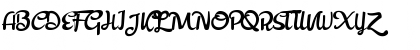 Barton Graph Regular Font
