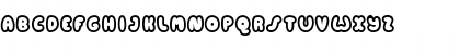 Candy coloured clown Regular Font Candy coloured clown Regular Font