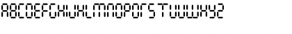 Crudely Calculated Regular Font