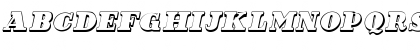Decorattio 3D Italic Font
