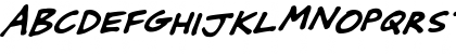 Friendly Felt Tips Italic Font Friendly Felt Tips Italic Font