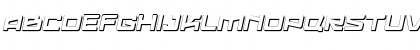 Logofontik 4F Extruded Italic Font