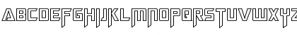 Megatron Hollow Regular Font Megatron Hollow Regular Font