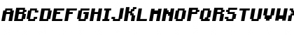 Minecraft Bold Italic Font