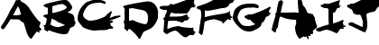 Nightmare Ink Regular Font Nightmare Ink Regular Font