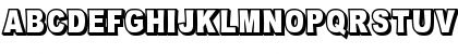 OMNIBLACK Outline Regular Font