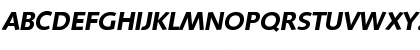 Saxony-DemiBoldIta Regular Font