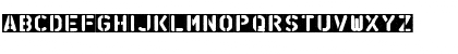 Stencil of Destiny Regular Font Stencil of Destiny Regular Font