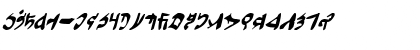 Tuigan Italic Font Tuigan Italic Font