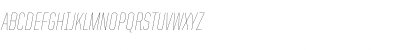 United Italic Cond Thin Font