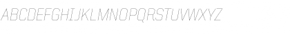 United Italic Reg Thin Font United Italic Reg Thin Font