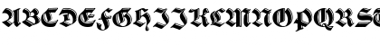 VerzierteSchwabacher Regular Font VerzierteSchwabacher Regular Font