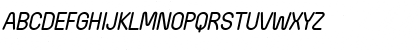 Wida Round Italic Font
