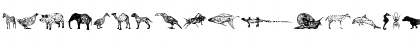 3D Animals Regular Font 3D Animals Regular Font