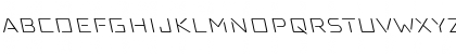 Anoxic Light Italic Font