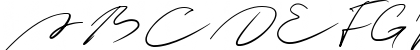 Antigna Signature Free Regular Font