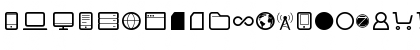 Aquawax Pro Pictograms Regular Font Aquawax Pro Pictograms Regular Font