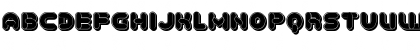 Baked Snails 3D Flat Regular Font Baked Snails 3D Flat Regular Font