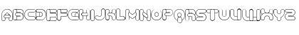 Baked Snails Hollow Flat Regular Font