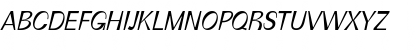 Boring Sans C Trial Light Italic Font