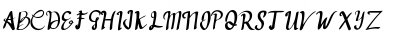 deep blue Regular Font