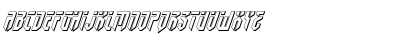 Fedyral II 3D Italic Italic Font