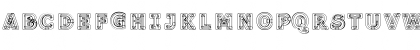 Geometri Outline Regular Font
