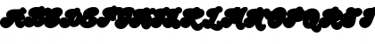 Handy Script Extrude Regular Font Handy Script Extrude Regular Font