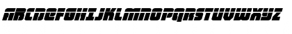 Heavy Falcon Laser Italic Italic Font