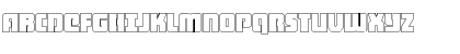 Heavy Falcon Outline Outline Font