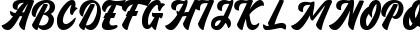Kalimat Script Regular Font