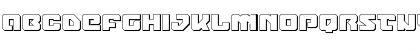 Legacy Cyborg 3D Regular Font Legacy Cyborg 3D Regular Font
