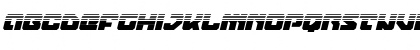 Legacy Cyborg Halftone Italic Regular Font