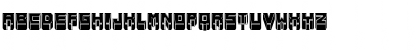 Metallic Sharp Filled Regular Font