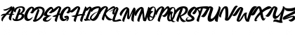 Mistrain Regular Font