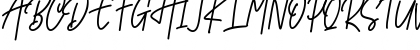 Monoline Signature Regular Font Monoline Signature Regular Font