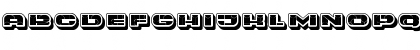 Portfolio 3D Extravagant Flat Regular Font