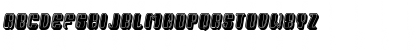 President Filled Italic Font